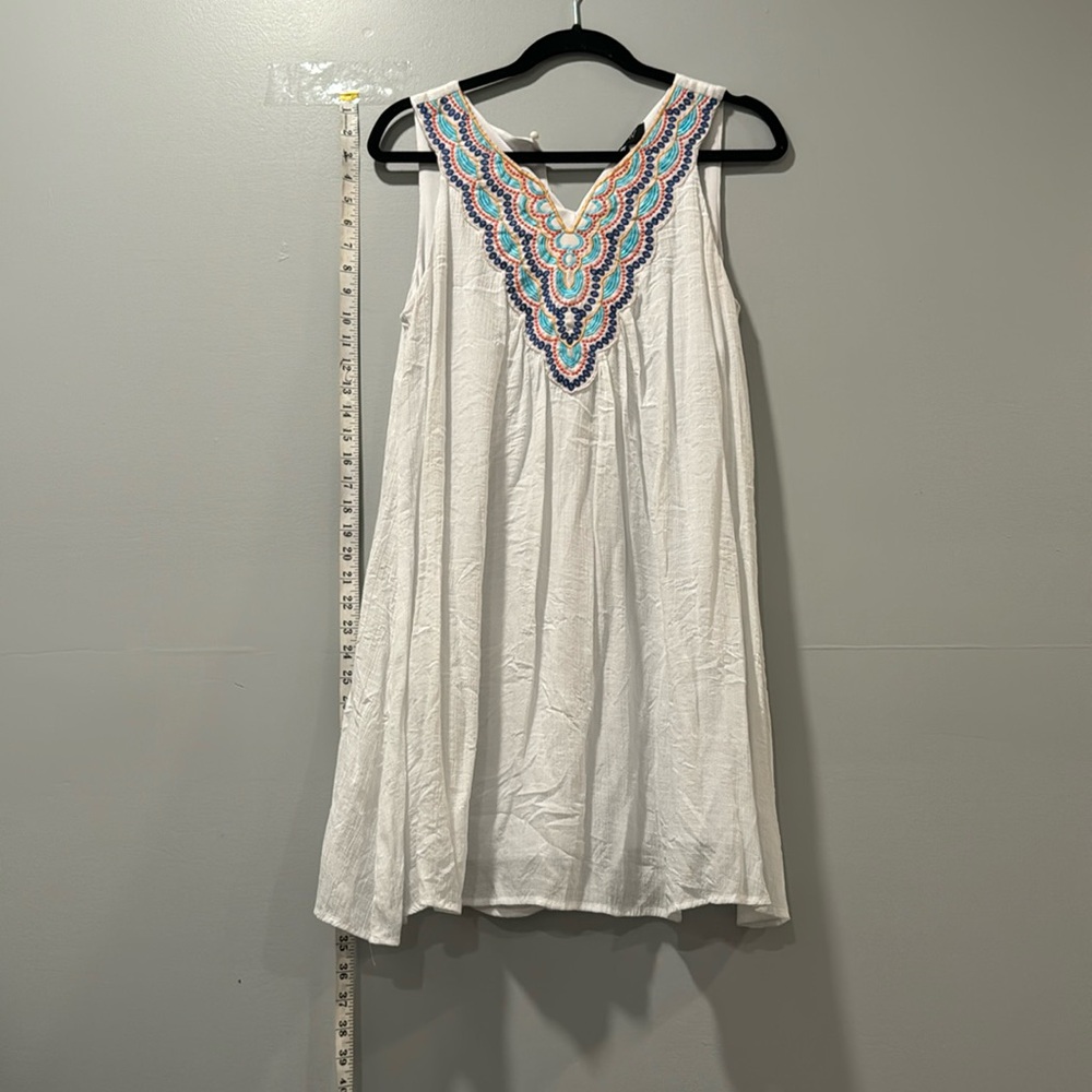 Cute white summer dress